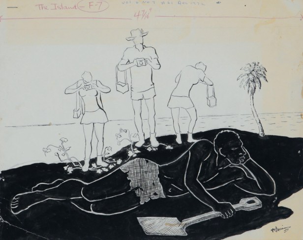 Albert Huie - The Island (1973), Collection: NGJ