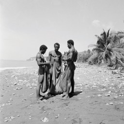Archie Lindo - The Irish Moss Gatherers (1950), Collection: NGJ (in acquisition)